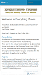 Mobile Screenshot of everythingitunes.wordpress.com