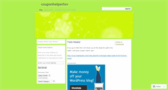 Desktop Screenshot of couponhelpplease.wordpress.com