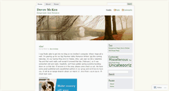 Desktop Screenshot of devinmckee.wordpress.com