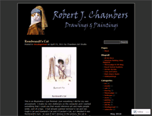 Tablet Screenshot of chambersartstudio.wordpress.com