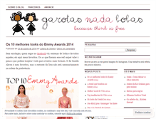 Tablet Screenshot of garotasnadabobas.wordpress.com