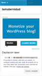 Mobile Screenshot of lamaternidad.wordpress.com