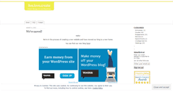 Desktop Screenshot of livelovecreateevents.wordpress.com