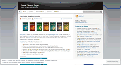 Desktop Screenshot of freshfitnessexpo.wordpress.com