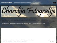 Tablet Screenshot of fotocharolija.wordpress.com