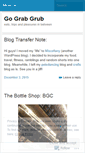 Mobile Screenshot of grabgrub.wordpress.com
