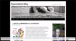 Desktop Screenshot of espaciodelua.wordpress.com
