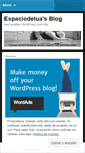 Mobile Screenshot of espaciodelua.wordpress.com