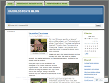 Tablet Screenshot of haroldston.wordpress.com