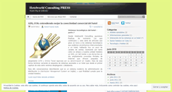 Desktop Screenshot of hotelworldconsulting.wordpress.com