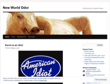 Tablet Screenshot of newworldodor.wordpress.com