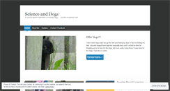 Desktop Screenshot of dogbehaviorscience.wordpress.com