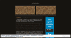 Desktop Screenshot of myhairisonfire.wordpress.com