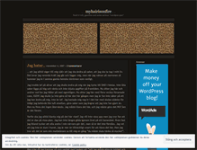 Tablet Screenshot of myhairisonfire.wordpress.com