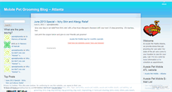 Desktop Screenshot of mobilepetgrooming.wordpress.com