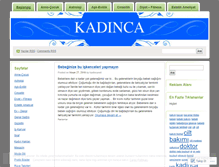 Tablet Screenshot of kadincanet.wordpress.com