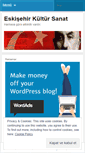 Mobile Screenshot of eskisehirkultur.wordpress.com
