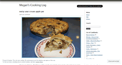 Desktop Screenshot of meganscookinglog.wordpress.com