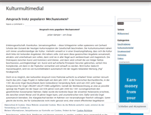 Tablet Screenshot of kulturmultimedial.wordpress.com