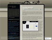 Tablet Screenshot of girlrevenge.wordpress.com