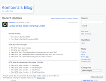 Tablet Screenshot of kontonnz.wordpress.com