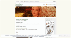 Desktop Screenshot of letsglow2012.wordpress.com