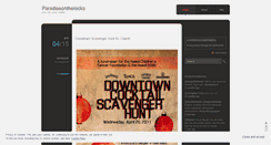 Desktop Screenshot of paradiseontherocks.wordpress.com