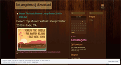 Desktop Screenshot of djdownload.wordpress.com