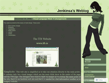 Tablet Screenshot of jenkinsa.wordpress.com
