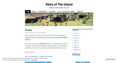 Desktop Screenshot of lostislandhistory.wordpress.com