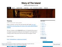 Tablet Screenshot of lostislandhistory.wordpress.com