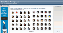 Desktop Screenshot of creativerampage.wordpress.com