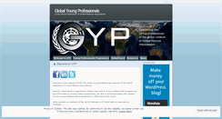 Desktop Screenshot of globalyoungprofessionals.wordpress.com