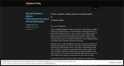 Desktop Screenshot of ottotavy.wordpress.com