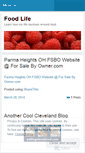 Mobile Screenshot of foodlife.wordpress.com