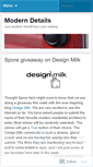 Mobile Screenshot of moderndetails.wordpress.com