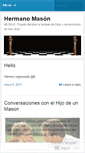 Mobile Screenshot of hmason.wordpress.com
