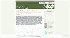 Desktop Screenshot of digitalpedagogy.wordpress.com