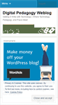 Mobile Screenshot of digitalpedagogy.wordpress.com