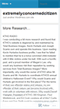 Mobile Screenshot of extremelyconcernedcitizen.wordpress.com