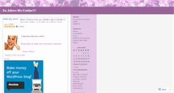 Desktop Screenshot of euadoromecuidar.wordpress.com