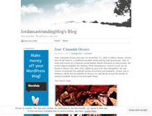 Tablet Screenshot of jordansastoundingblog.wordpress.com