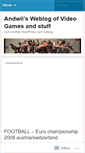 Mobile Screenshot of andwii.wordpress.com