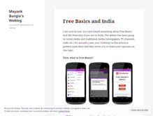 Tablet Screenshot of mayankbangia.wordpress.com