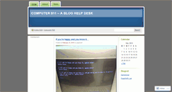 Desktop Screenshot of computer911.wordpress.com