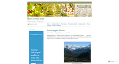 Desktop Screenshot of beegreenfarm.wordpress.com
