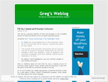 Tablet Screenshot of gregq.wordpress.com