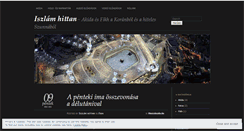Desktop Screenshot of iszlamhittan.wordpress.com