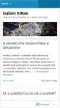 Mobile Screenshot of iszlamhittan.wordpress.com
