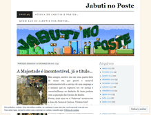 Tablet Screenshot of jabutinoposte.wordpress.com